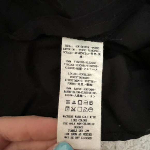 Free People Tunic Top Dress Womens Large Boho Festival Blue Long Sleeve New - Picture 7 of 10